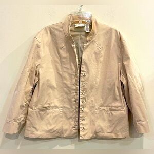 VTG  PURE DKNY Khaki Blazer Jacket